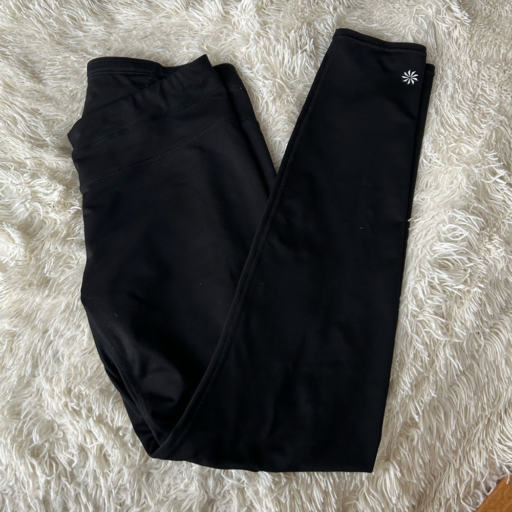 Athleta Leggings - Black, Size: M